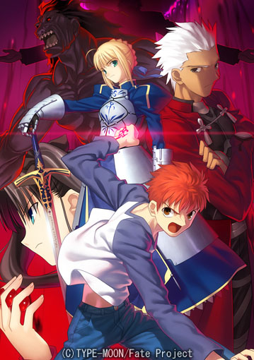 Fate/stay night���W���P�b�g�Ƃ͈قȂ�܂�(C)TYPE-MOON/Fate Project