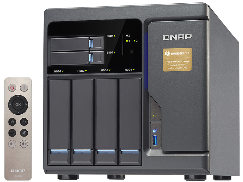 QNAP、4K/60fps対応HDMI出力やThunderbolt 2搭載NAS - AV Watch
