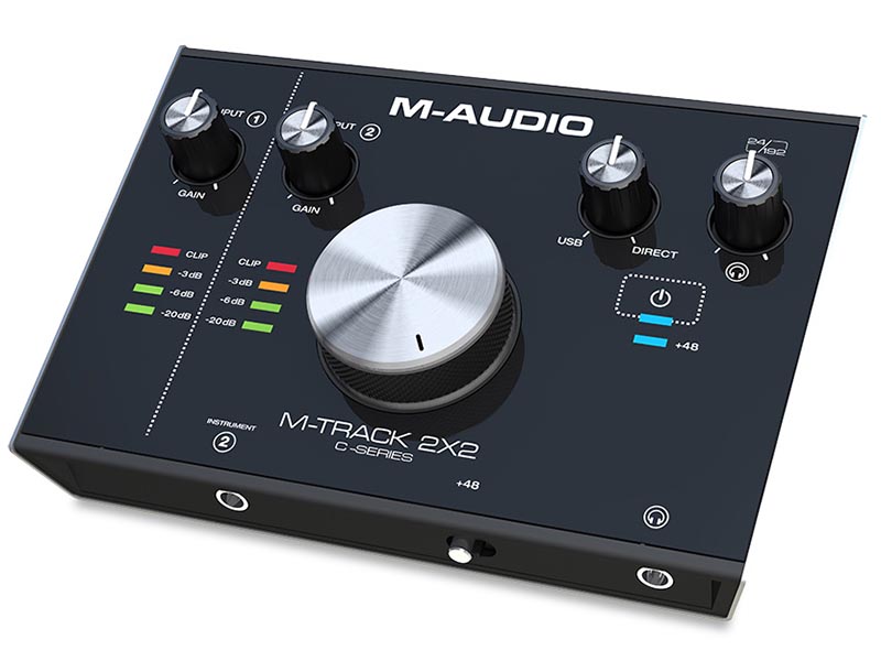 M-AUDIO、初のType-C搭載USBオーディオ。約1万円の「M-Track 2X2