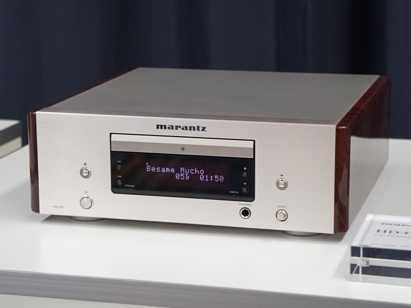 マランツ、HD-AMP1とマッチする6万円の小型CDプレーヤー。高音質