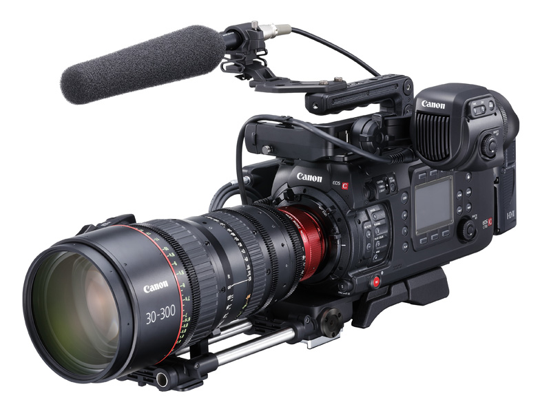 キヤノン、本体で4K/60p収録できるCINEMA EOS「C700」。ProRes
