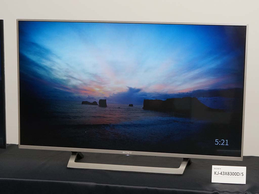 テレビ】SONY BRAVIA X8300D KJ-43X8300D-