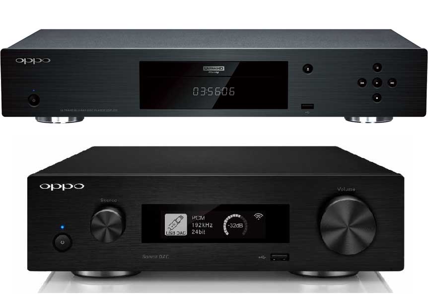 OPPO、UHD BDプレーヤー「UDP-203」とネットワークDAC「Sonica