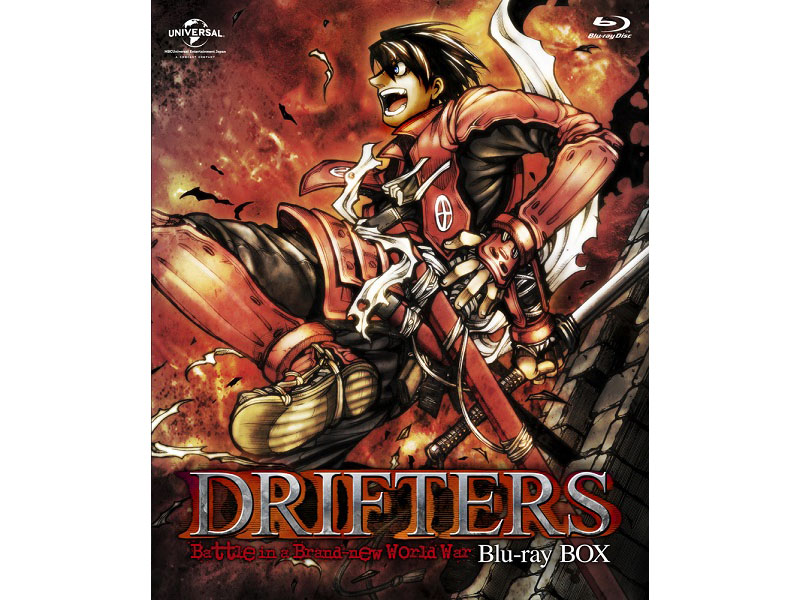 アニメ「DRIFTERS」BD-BOX発売日が12月24日から30日に延期。“お詫び”で