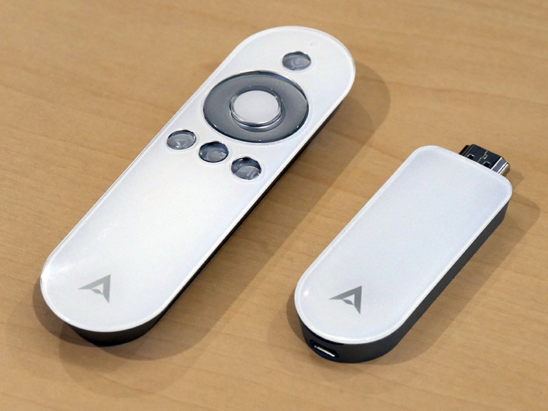 世界最小のAndroid TV端末「Air Stick」。「TSUTAYA movie」との 