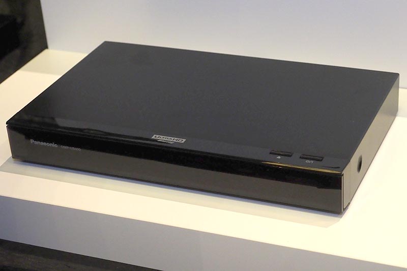 パナソニック、幅32cmに小型化したUHD Blu-rayプレーヤー「UB400