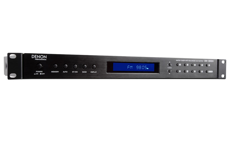 DENON Pro、1Uサイズで約19,800円のワイドFM対応AM/FMチューナ