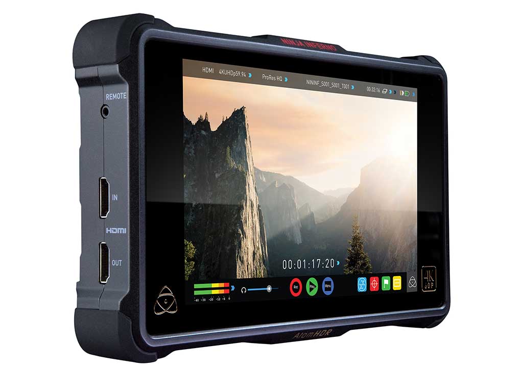 ATOMOS、HDMIに絞り価格を抑えた4K/60pレコーダ「NINJA INFERNO