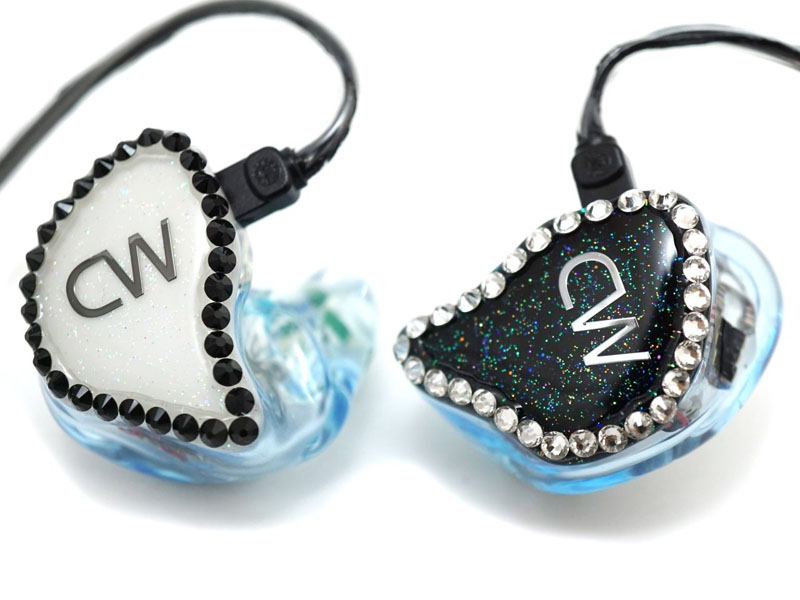 canal works CW-L05QD　カスタムIEM カナルワークス、フルレンジ×4基、低域×1基の5BAカスタムイヤフォン