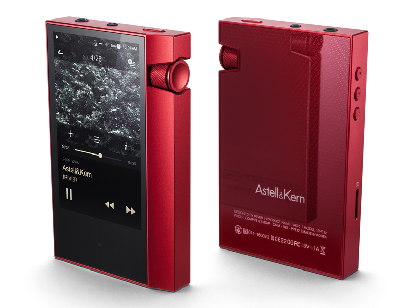 ショッピング買い Astell&Kern AK70 64GB ミスティミント ケース付き ...