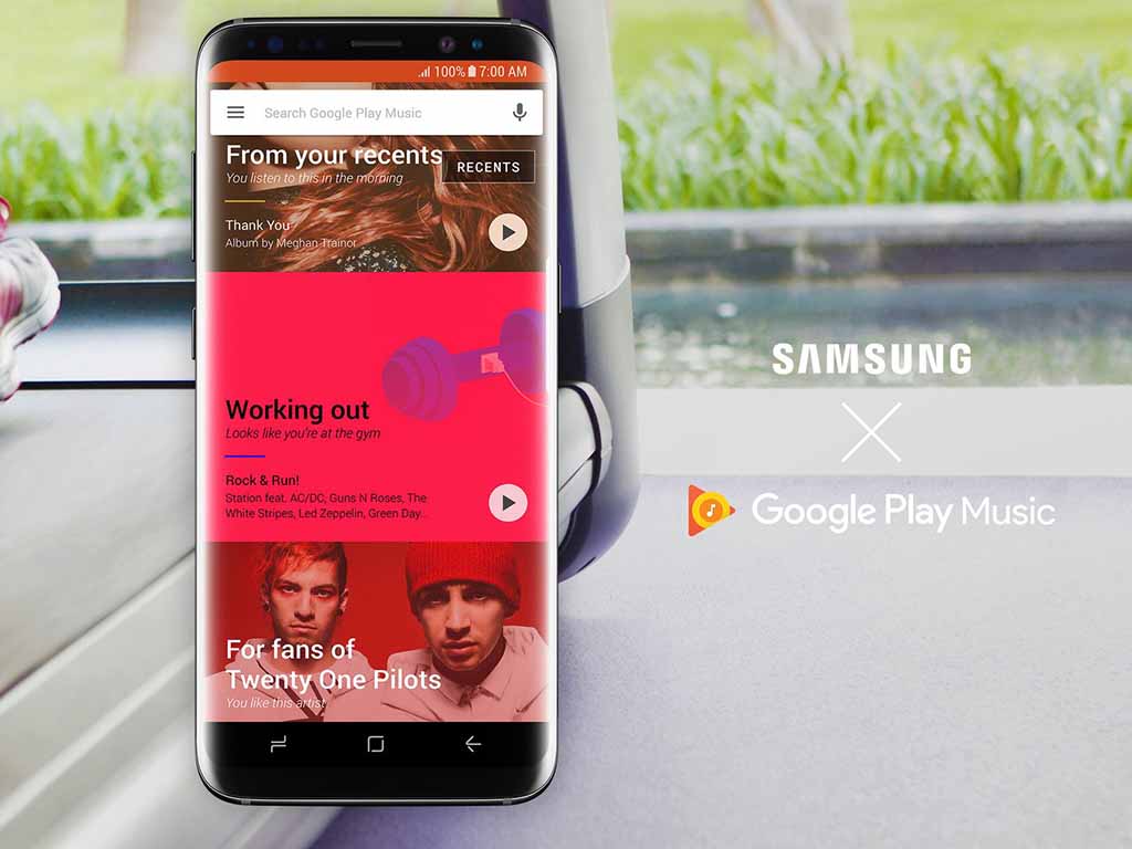 Galaxy watch 2024 google play music