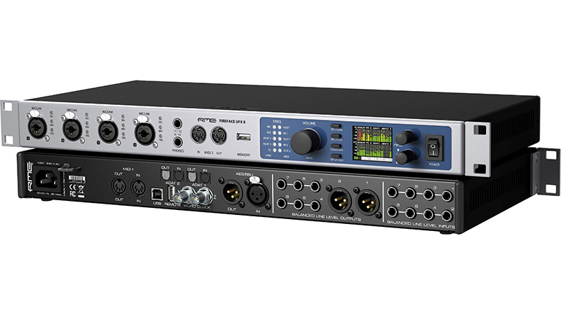 RME、メモリやDSPを強化した30ch USBオーディオ「Fireface UFX II