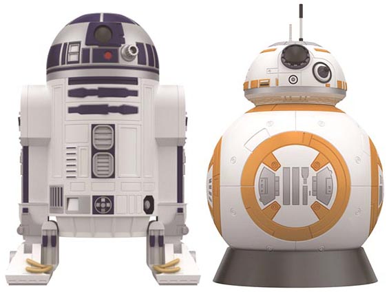 R2-D2とBB-8が、星空とスター・ウォーズの世界を自宅に投影する 