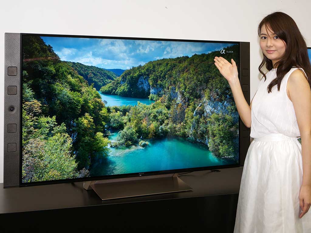 SONY製 4K対応液晶テレビKJ-55X9500E リモコン・説明書付き