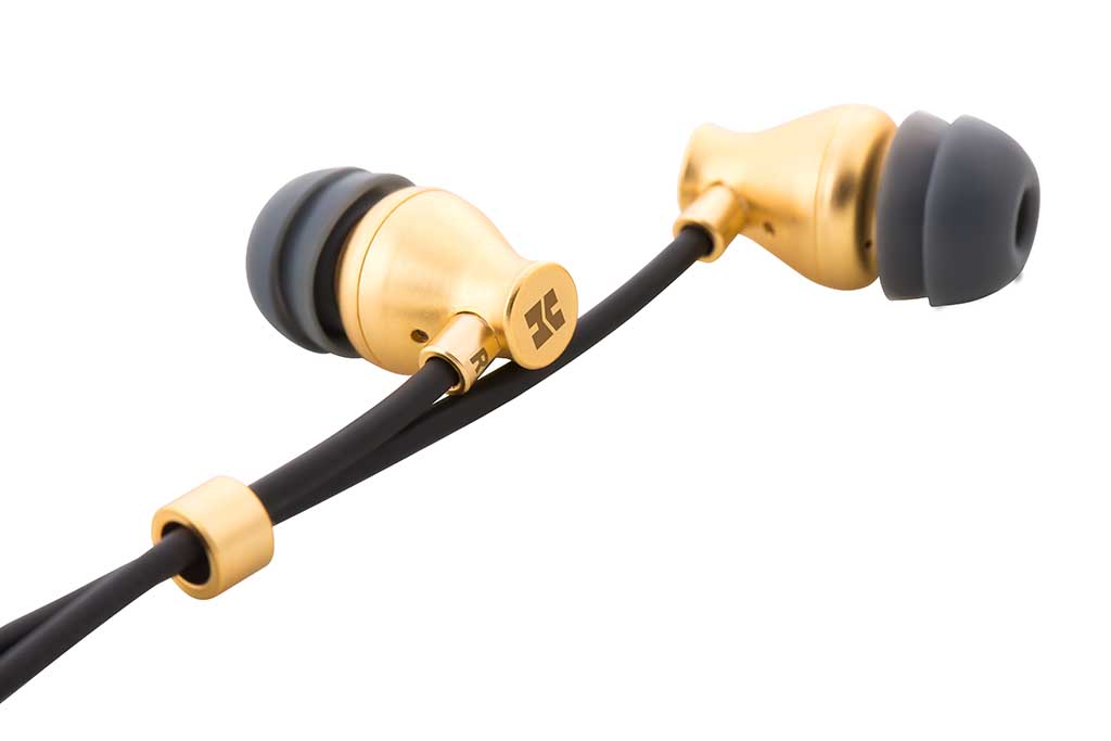 ヘッドフォン/イヤフォン HIFIMAN RE800J HIFIMAN、真鍮ハウジングに金メッキ処理を施したイヤフォン「RE800