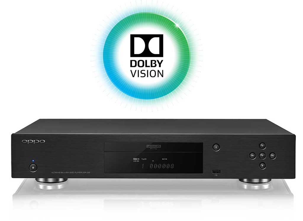 OPPO、UHD BDプレーヤー「UDP-203」がDolby Vision方式のHDRに