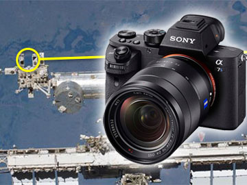 ソニー「α7S II」、民生用カメラで世界初、宇宙ステーション船外 ソニー「α7S II」、民生用カメラで世界初、宇宙ステーション船外