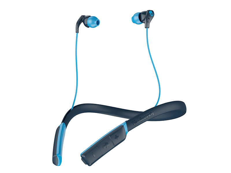 Skullcandy、スポーツの動きや汗に強いネックバンド型Bluetooth
