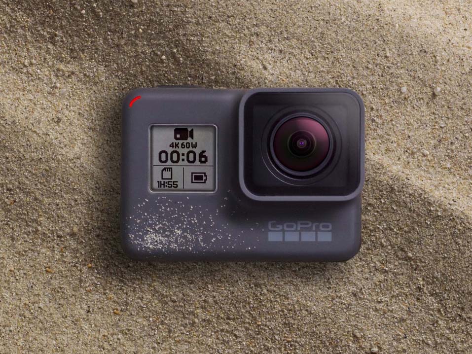 GoPro、4K/60p撮影やタッチズーム対応の「HERO6 Black」。59,000円 ...