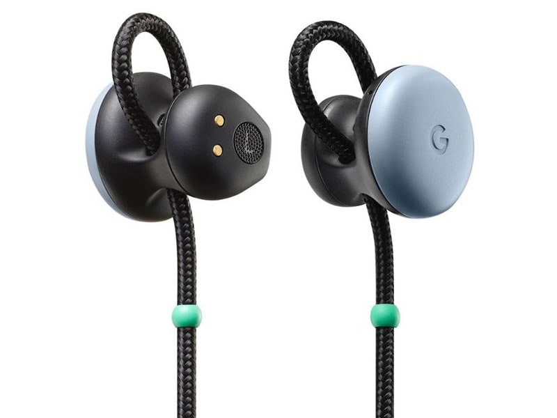 Googleのワイヤレスイヤフォン「Pixel Buds」。日本語を含む40