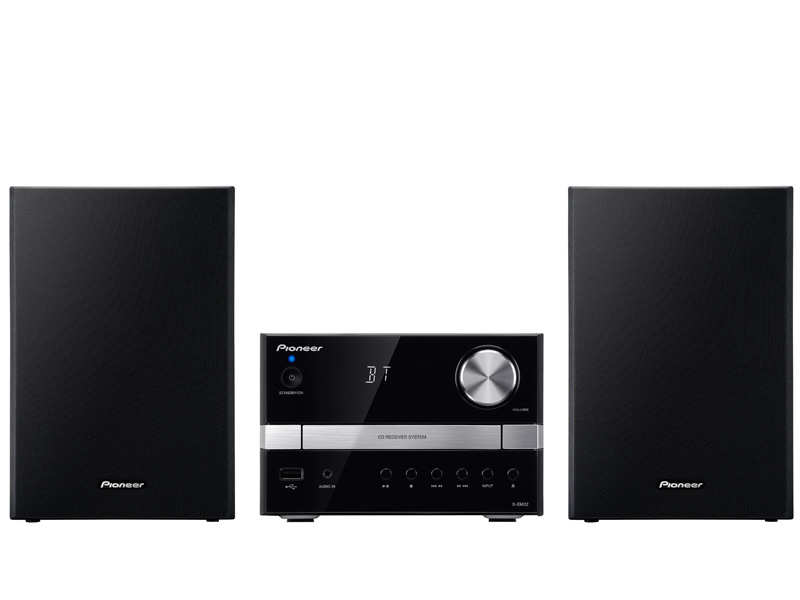 ラジオ・コンポ Pioneer X-EM22 パイオニア、FM補完放送対応のCD/Bluetoothコンポ「X-EM22」。実
