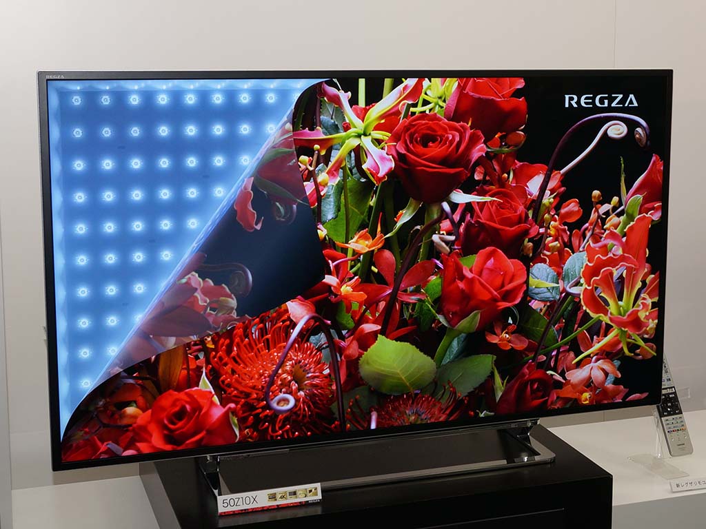 フルスペック”4K TV「REGZA Z10X」。4Kチューナ内蔵 - AV Watch