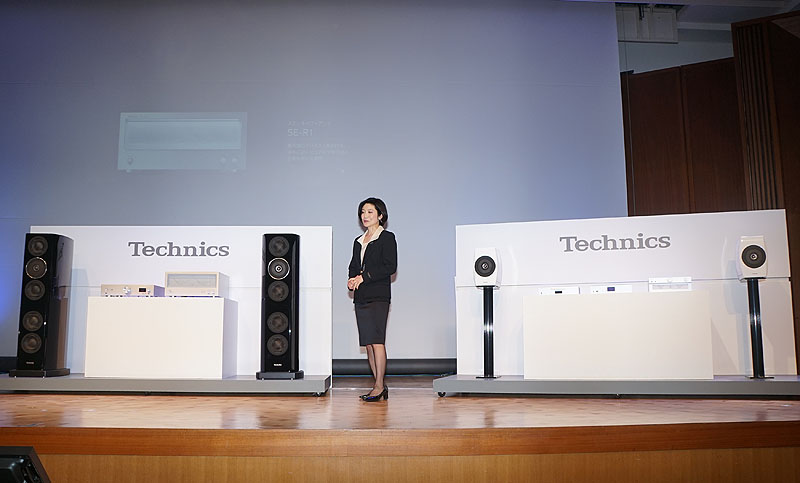 Technicsが日本で'15年2月復活。約500万円の「R1」シリーズなど。音に