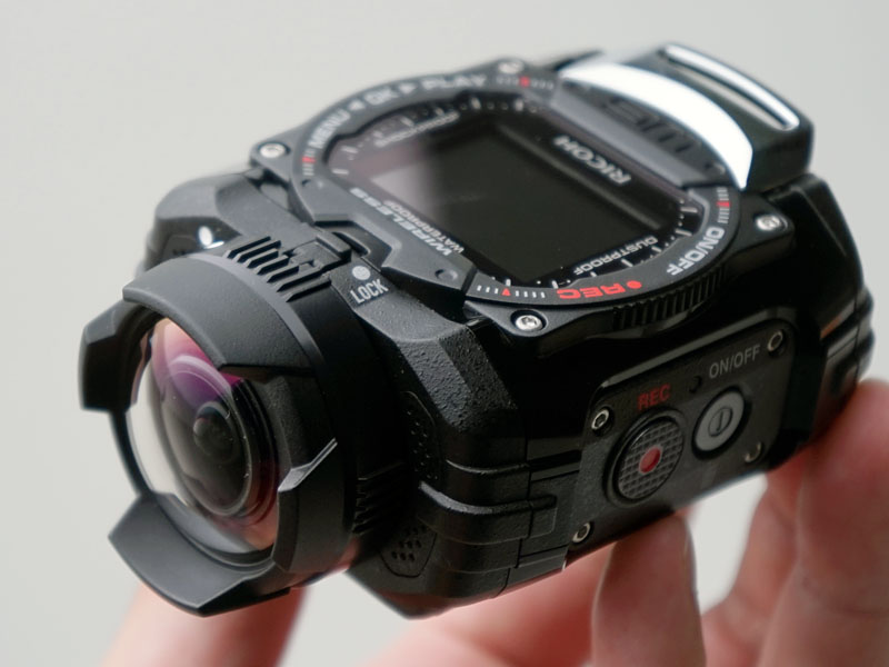 リコーの防水/耐衝撃アクションカメラ「WG-M1」の発売日は10月17日 