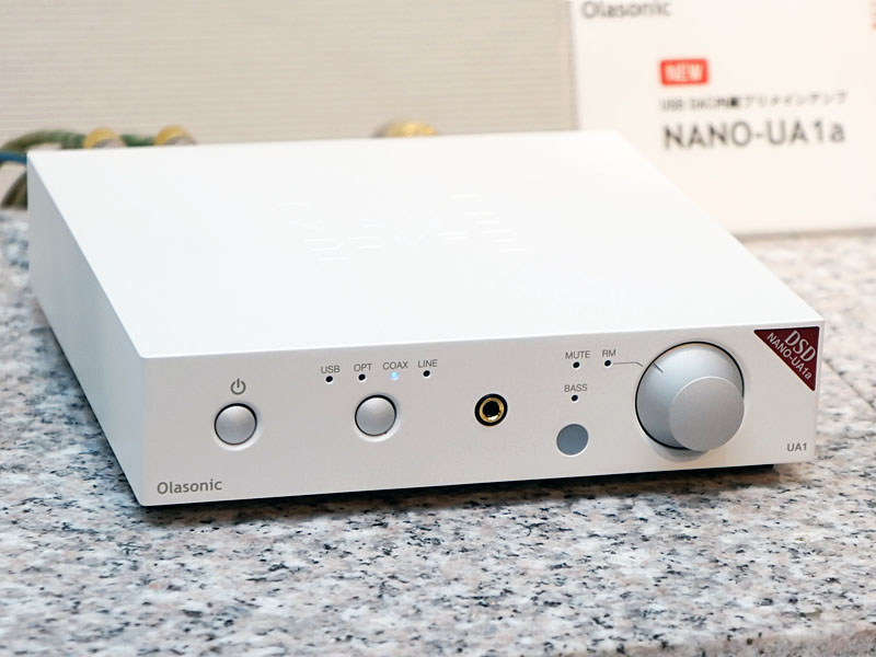 Olasonic、USB DAC搭載プリメインアンプをDSD対応させ、音質強化「NANO