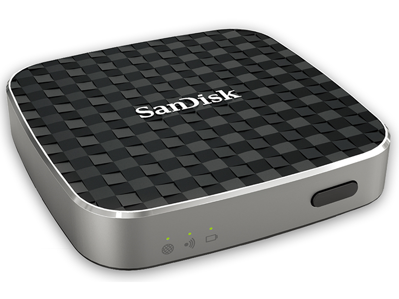 サンディスク、スマホ向けのWi-Fiポータブルストレージ。32GBメモリと