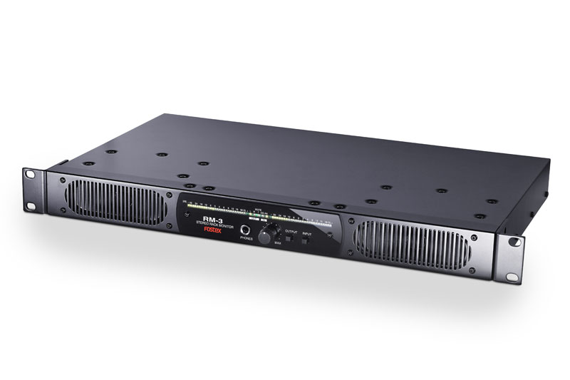 フォステクス、1Uラックサイズの薄型モニタースピーカー。DAC/アンプ