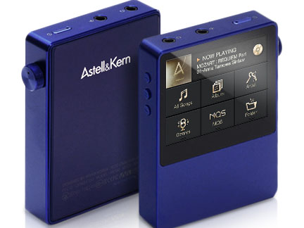 ハイレゾプレーヤーAK100MKIIに、付属品省いて低価格化した限定ブルー