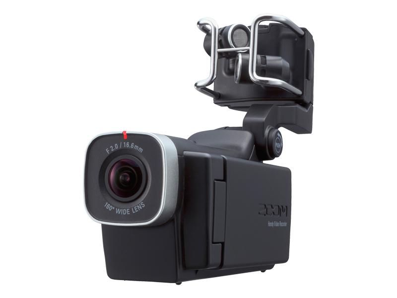 【美品】4K UHD ビデオカメラ本体 Wi-Fi機能　トップハンドル　マイク ズーム、マイク交換できる高音質2.3Kビデオカメラ「Q8」 - AV Watch