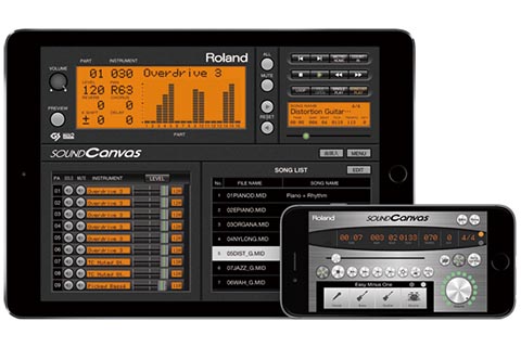 ローランドのMIDI音源「SOUND Canvas」、iOSアプリで復活。Core MIDI