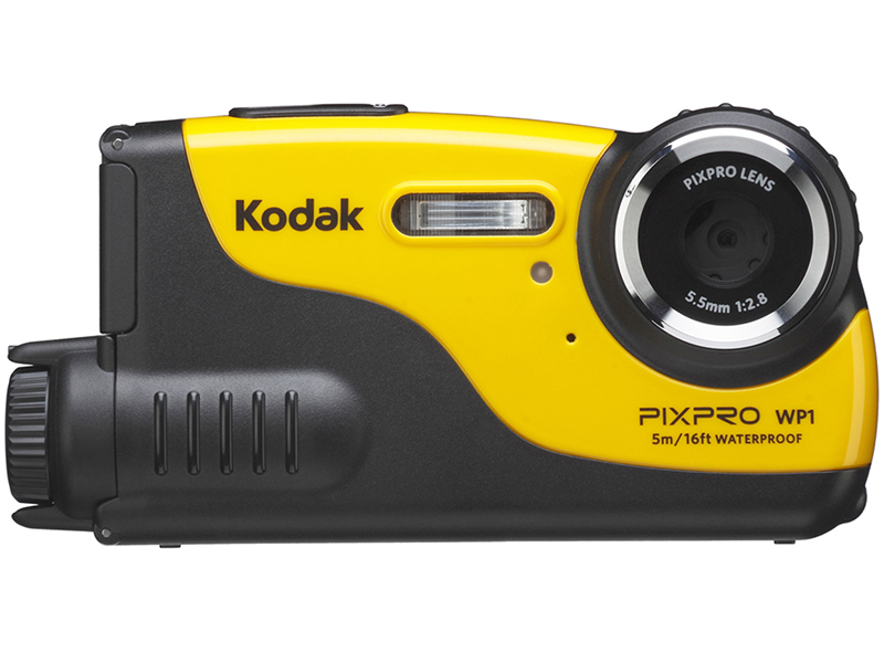 Kodak、5m防水/耐衝撃で約15,500円のスポーツカメラ「WP1」。単3電池