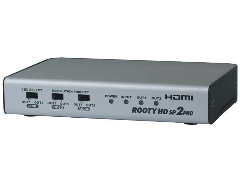 2022年春夏 電波新聞社 ROOTY HD SP4/R2 HDMI分配器(4出力) DP3913476