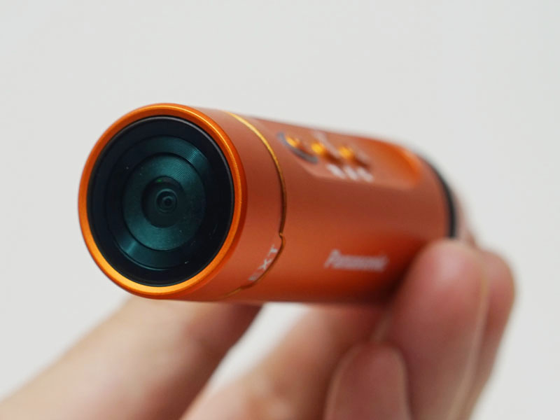 値下げ！ウェアラブルカメラ HX-A500 4Kアクションカメラ　オレンジ　美品