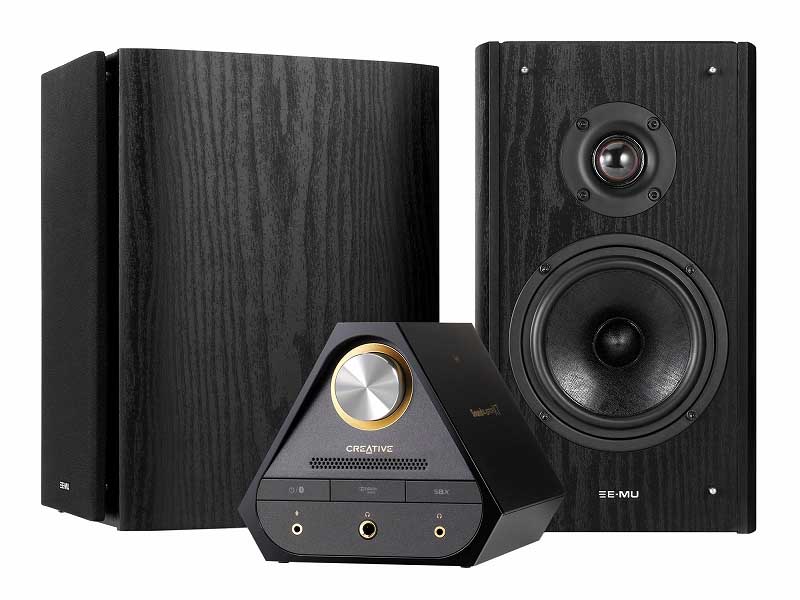 クリエイティブ、E-MUのブックシェルフスピーカー「XM7」 - AV Watch