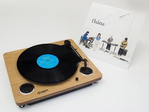 fhana初のアナログ盤、レコードプレーヤー「Archive LP」と500台限定