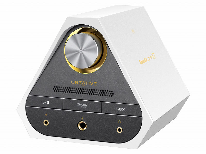 多機能USB DAC「Sound Blaster X7」にスピーカー出力を強化した限定版