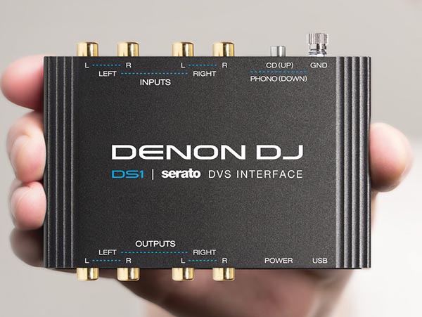 DENON DJ DS1 DVSインターフェース USBケーブル付き ターンテーブル接続用の96kHz/24bit USBオーディオ「DENON DJ DS1