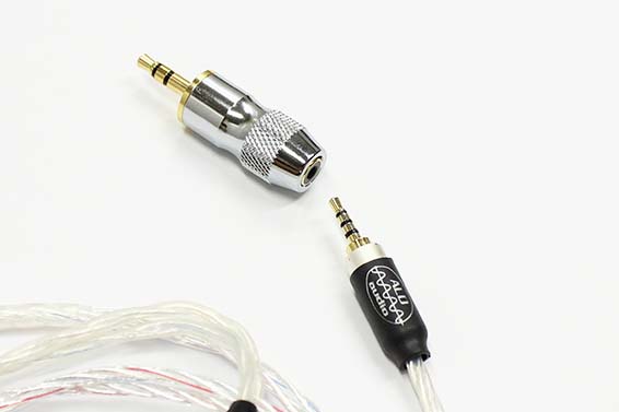 ALO audio、2.5mm 4極を3.5mmミニに変換するヘッドフォンプラグ 
