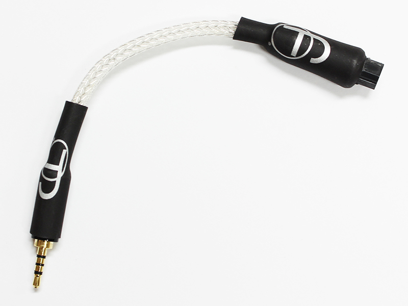 Cypher Labs、2.5mm 4極を角型4pinに変換するバランス対応ケーブル