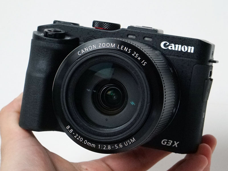 Canon G3X 1インチセンサー 24-600mm 光学25倍 防塵防滴