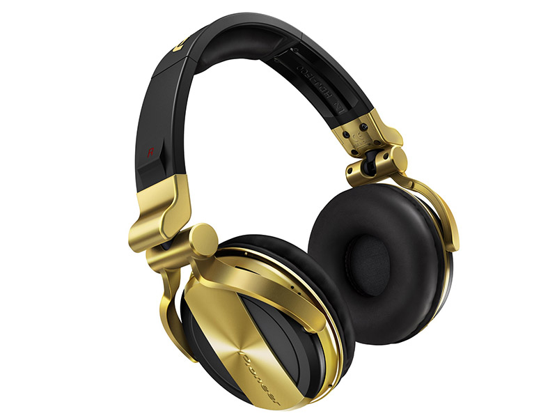 ❤DJ仕様で超高音質❣お洒落かつ高級感溢れるデザイン♪❤DJ用☆ヘッドホン Pioneer DJ、ヘッドフォン「HDJ-1500」のゴールドモデル。約16,000円