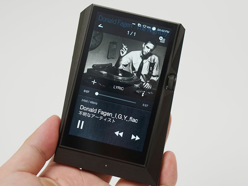 ハイレゾプレーヤー「AK380」がファームアップでBluetoothのaptXに対応