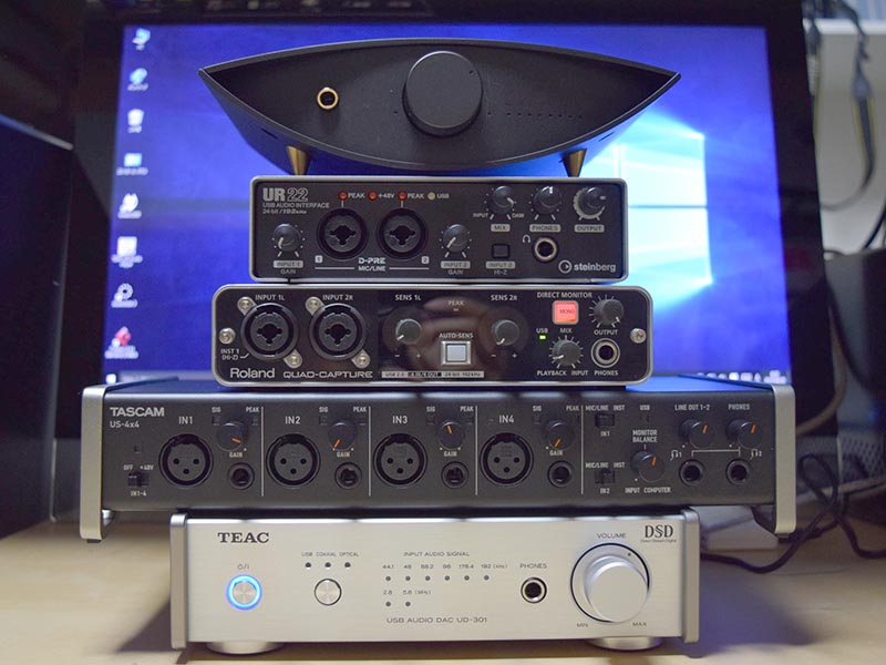Roland QUAD-CAPTURE オーディオインターフェイス