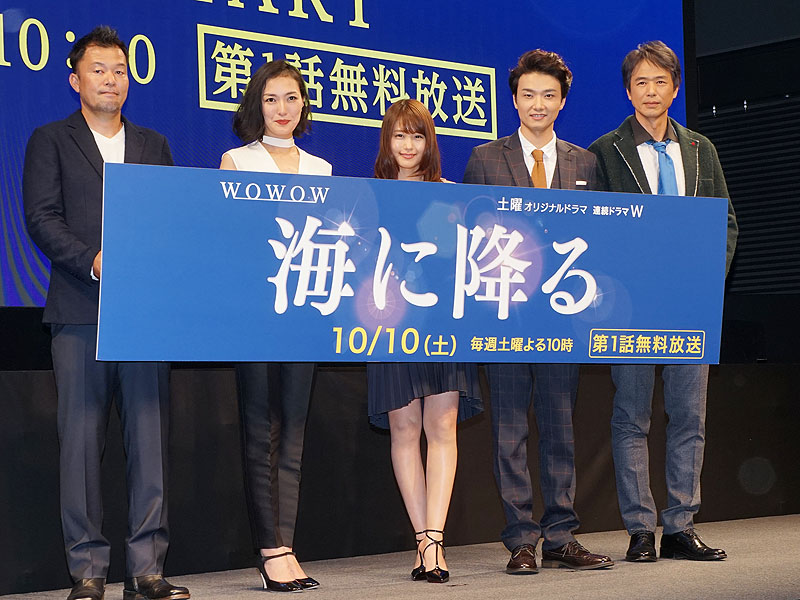 日本初のHDRドラマ「海に降る」10月10日WOWOWで放送開始。撮影は4K