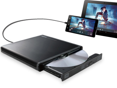 ロジテック DVDプレイヤー スマホ タブレット用 USB2.0 Android対応 ブラック LDR-PMH8U2PBK Amazon.co.jp: ロジテック DVDプレイヤー スマホ タブレット用