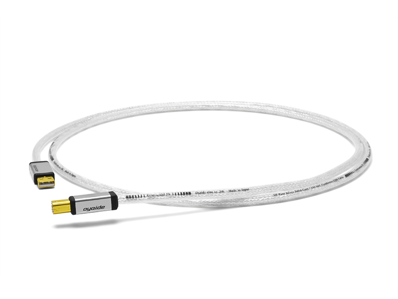 オヤイデ、電源導体に102 SSC採用のオーディオ用USBケーブル